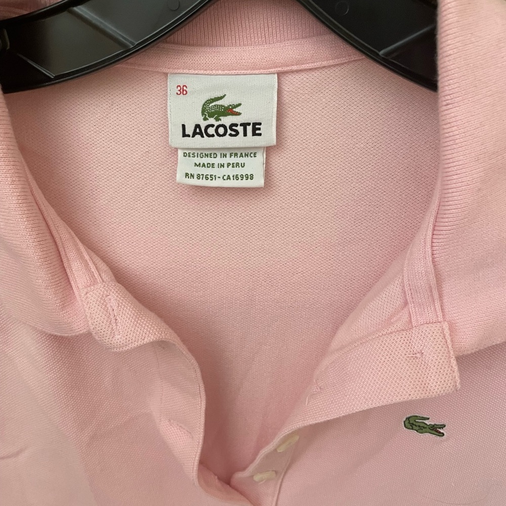 Lacoste Pink Dress